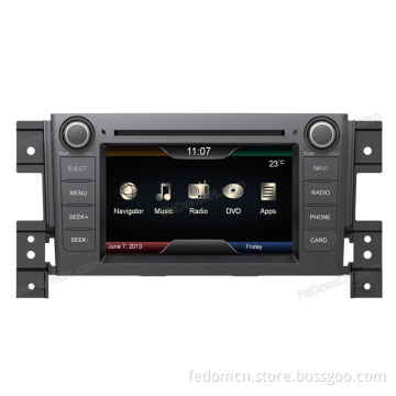6.2 Inch Car Audio Stereo System Accessories, Automotive DVD for Suzuki Grand Vitara with GPS & Bluetooth & Radio & Navigator & iPod & TV & USB